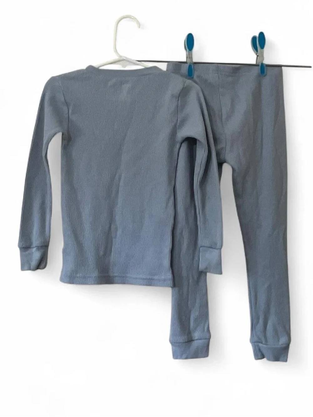 Toddler Unisex 4T Minimalist Waffle Knit Carter’s 2 Piece Lounge Set 4T Pajamas